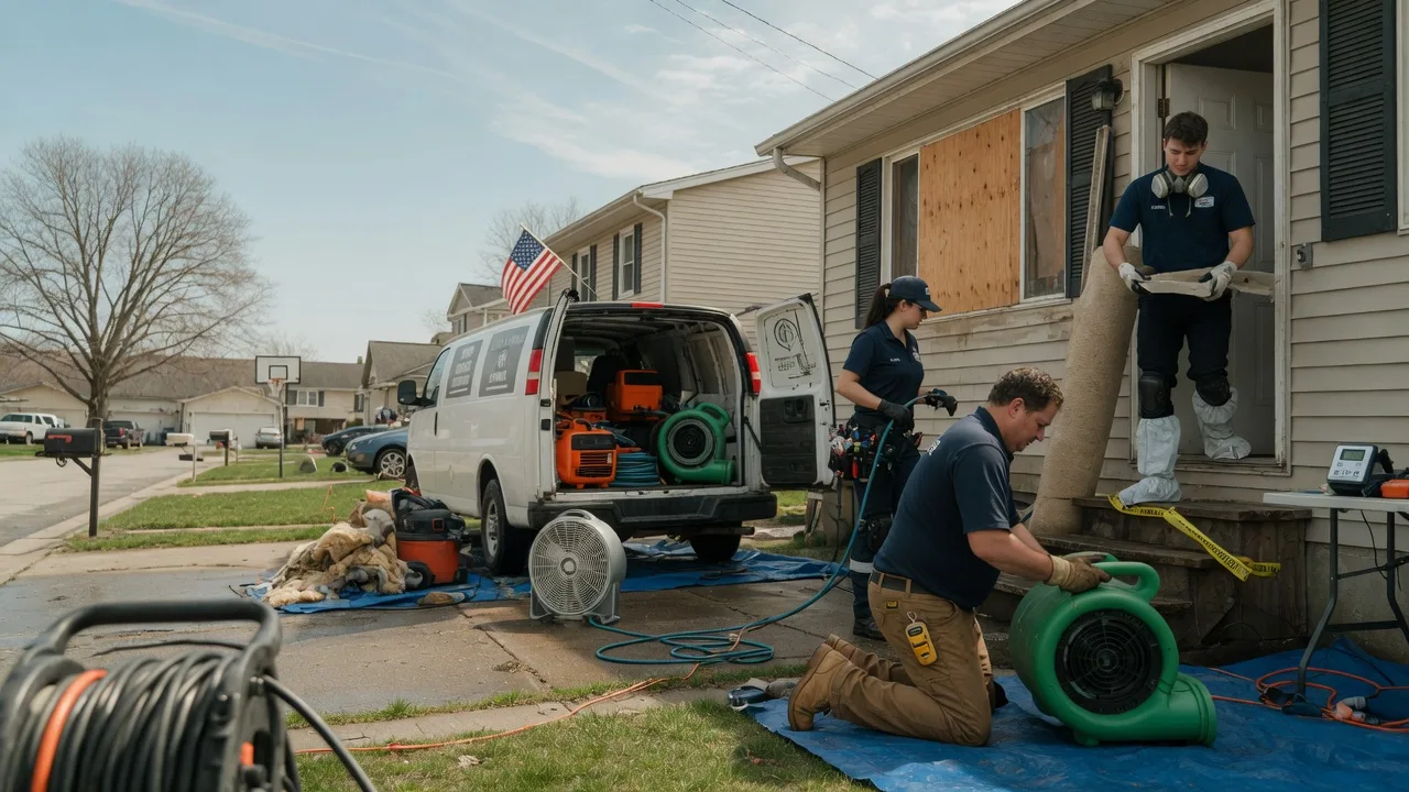 Water Damage Restoration in Washburn, TN near me